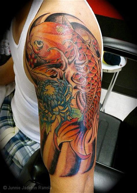 beautiful koi tattoos|koi tattoos for men.